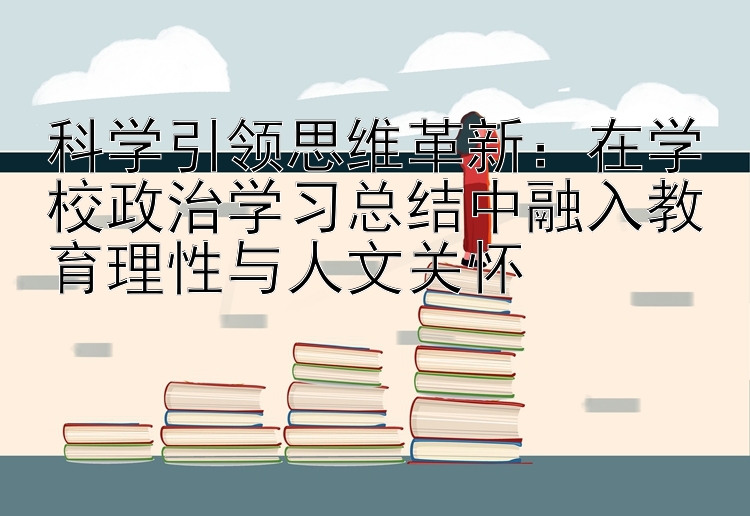 科学引领思维革新：在学校政治学习总结中融入教育理性与人文关怀