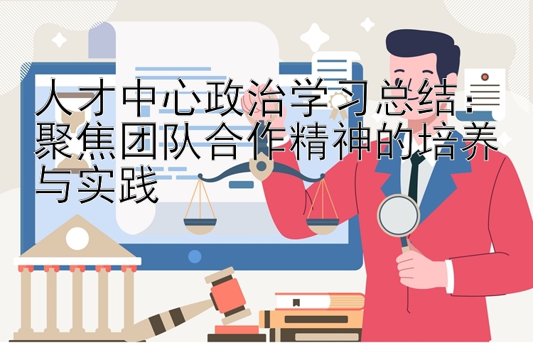 人才中心政治学习总结：聚焦团队合作精神的培养与实践