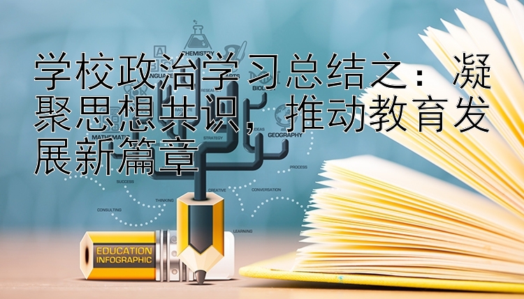 学校政治学习总结之：凝聚思想共识  推动教育发展新篇章